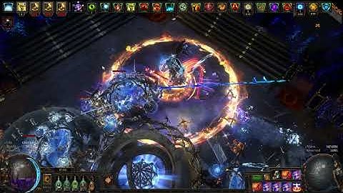 POE 3.23 - Inquisitor Penance brand of dissipation Uber Cortex showcase