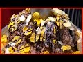 Cereal Chocolate Milk Tea - Volcano Shave Snow Ice | Street Food Sweets Dessert