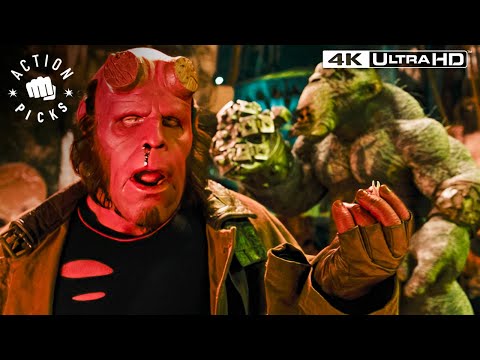 Fight at the Troll Market | Hellboy II: The Golden Army
