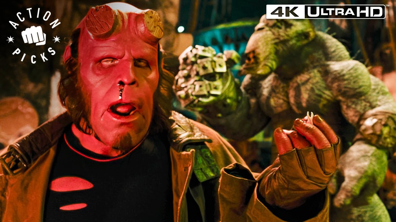 Fight at the Troll Market | Hellboy II: The Golden Army