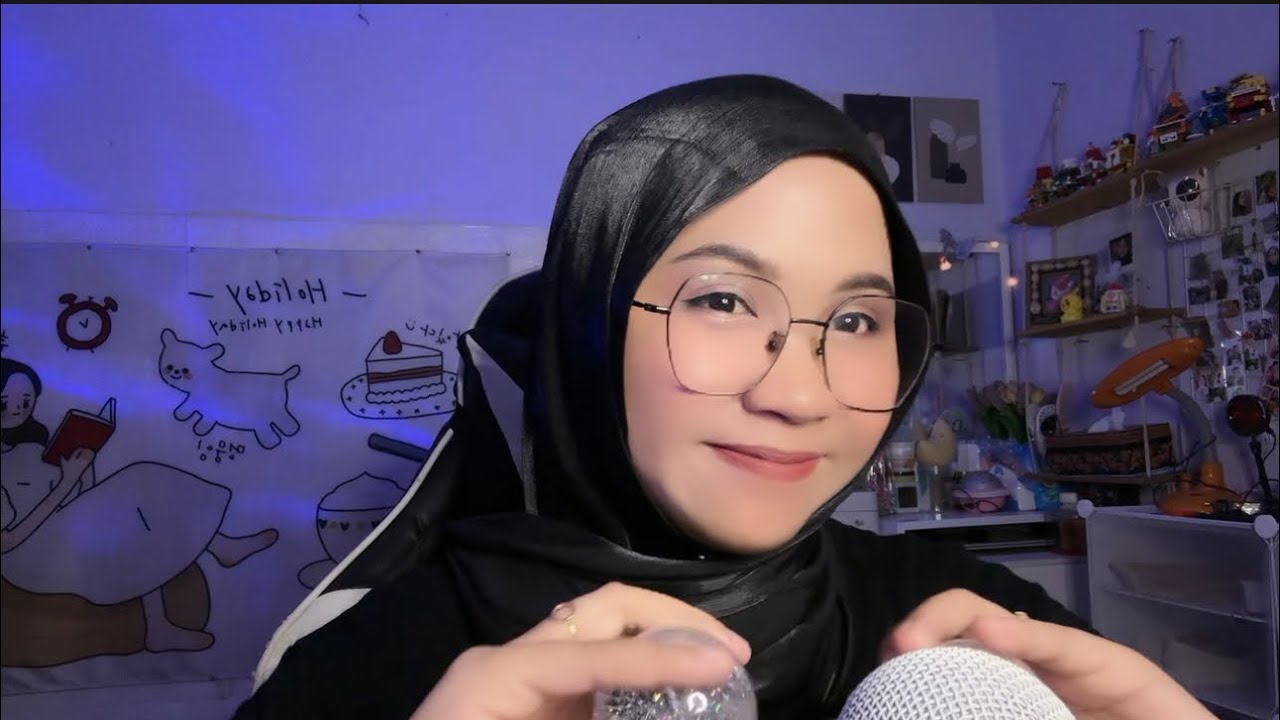 ASMR 5 TRIGGERS JADUL ( SENDOK, ICE GLOBE, SLUG, SLIME, BUGS)