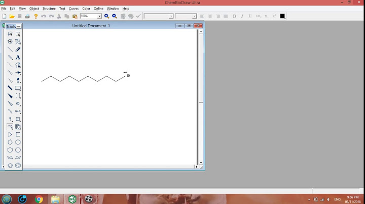 Phần mềm vẽ công thức hóa học online