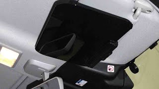 サンバイザーを取り付け方法！日射しよけ