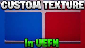 How to create custom TEXTURES with PATTERN in Fortnite Creative (UEFN)