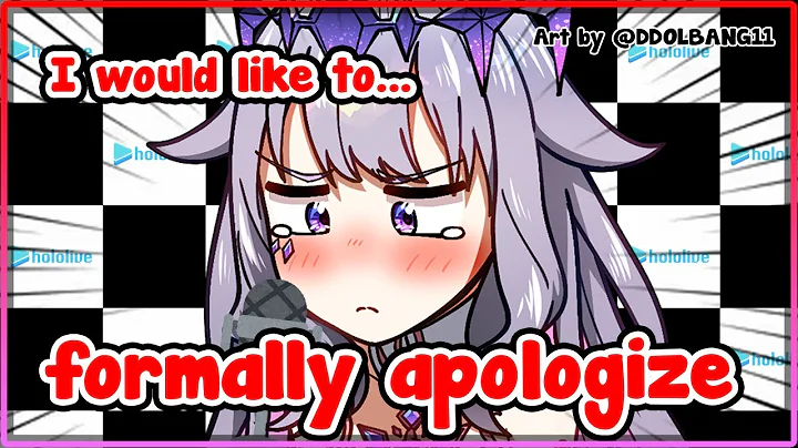 [ENG SUB/Hololive] Biboo finally realized her mistake and formally apologized in front of everyone