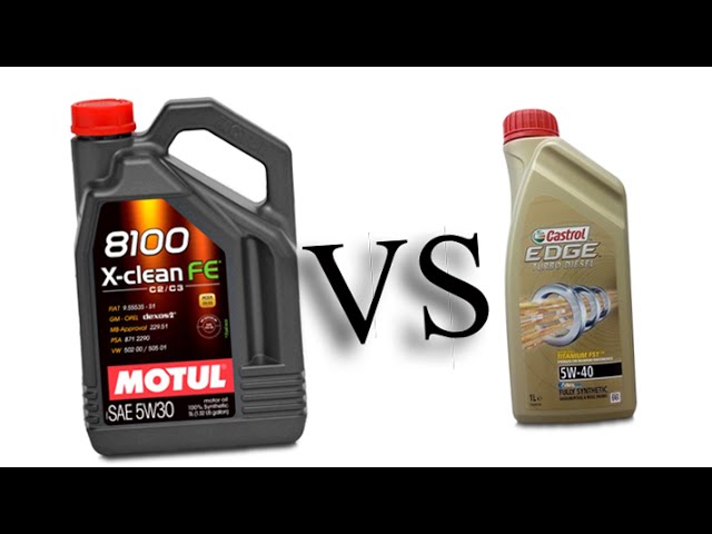 Motul 8100 X-Clean+ 5W30 How does the original engine oil look