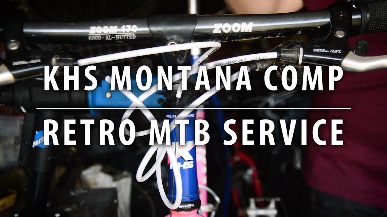1993 KHS Montana Comp - Retro MTB Service - YouTube