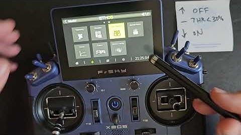 FrSky ETHOS Programming Nitro Glow Switch for Throttle Low Condition User Request