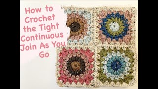 Famous How to Crochet the Tight Continuous join as you go (CJAYGO) Net Worth