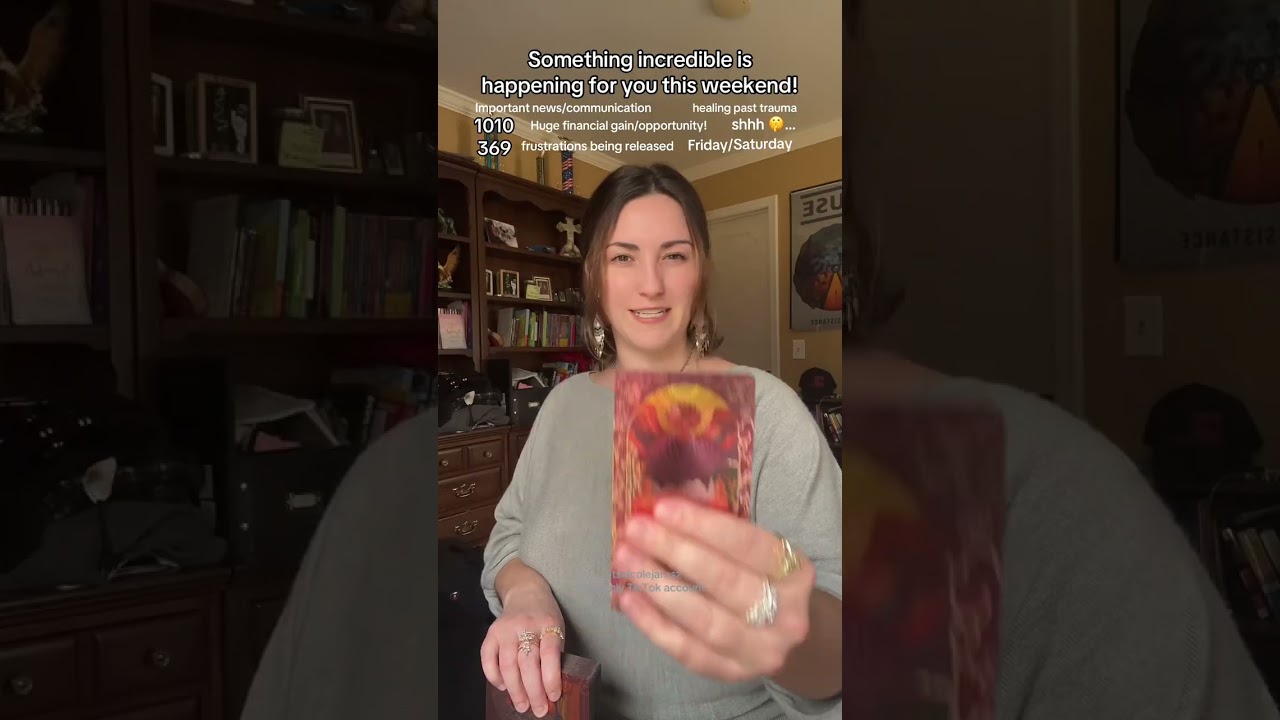 Something incredible is happening for you this weekend! 