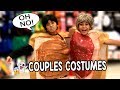 Embarrassing Couples Costumes - Halloween Shopping Skits : Miss Mom Vlogs // GEM Sisters