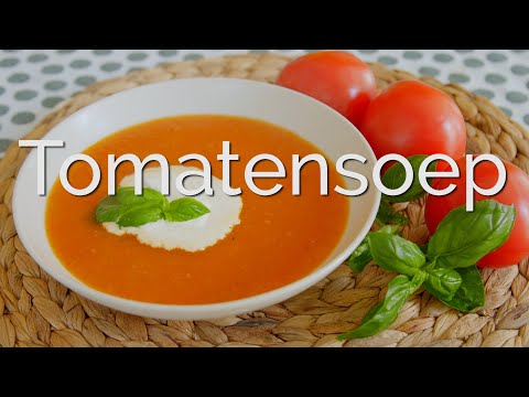 Video: Hoe Maak Je Tomatenroomsoep?