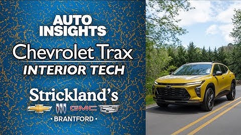 Auto Insights: Interior Tech of the Chevy Trax