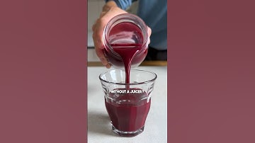 How to make juice without a juicer - w @Tastemade #shorts