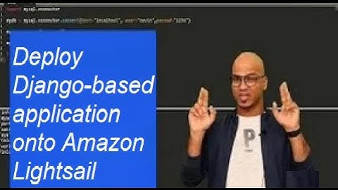 # AWS Light Sail Host Djng Appl | #configure Apache to host the appl. | #deploy-python-application