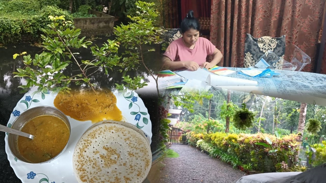 Rainy day||lah dap um sawdong ing ba jur u slap||tiewvlogs