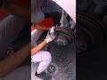 Quick Worn Brake Disc Removal #brakefluid #automobile #shortfeed