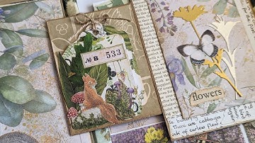 Secret Garden Lapbook Junk Journal: Part 5 ~ Embellishing ~ Junk Journal Ideas