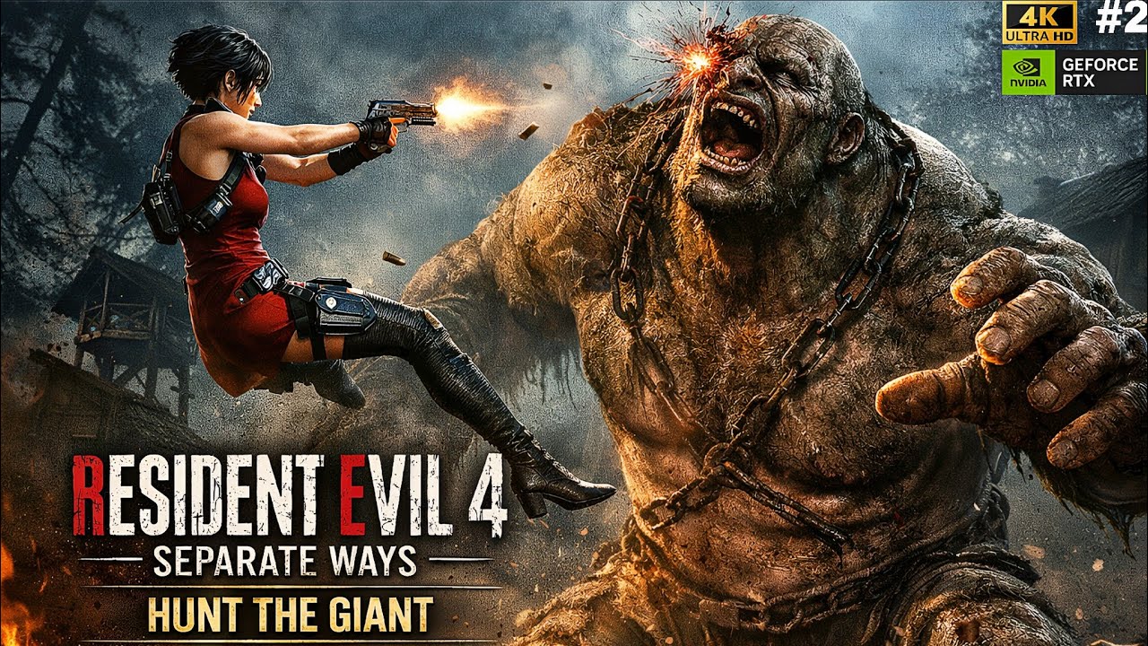 El Gigante Vs Ada | Resident Evil 4 Remake - Separate Ways Gameplay #2 