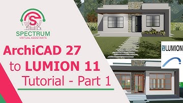 ArchiCAD 27 to Lumion 11 Tutorial: Rendering and Animation Tutorial For Beginners - Part 1