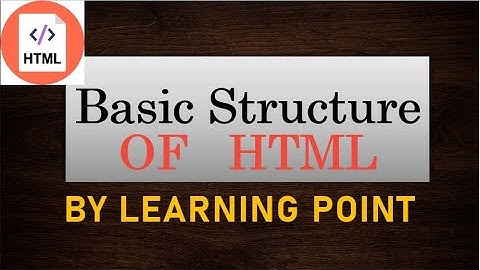 Basic structure of HTML  lect#03 |HTML tutorial for beginners in Urdu/Hindi