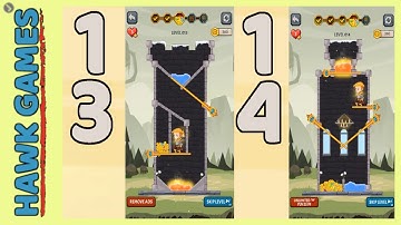 How to Loot - Pin Pull & Hero Rescue Level 13 & 14