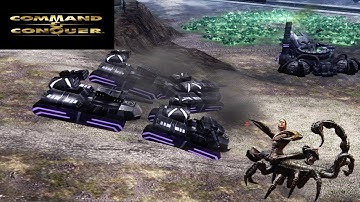 Command & Conquer 3: Tiberium Wars / Crossfire Mod - NOD Medium AI / Scorpion King