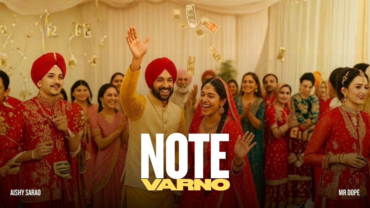 Watch NOTE VARNO - AISHY SARAO | MR DOPE | LATEST PUNJABI SONG 2025 on YouTube Watch NOTE VARNO - AISHY SARAO | MR DOPE | LATEST PUNJABI SONG 2025 on YouTube