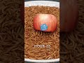 10.000 Worms Eating Apple