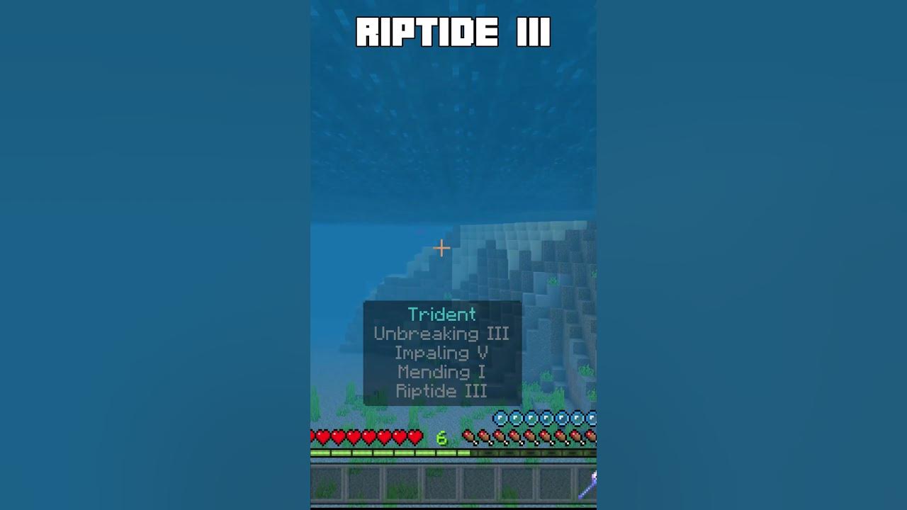 How to get a maxed out trident in minecraft shorts youtube