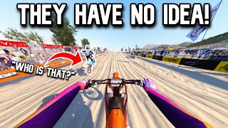 I WENT UNDERCOVER AND LAPPED THE ENTIRE FIELD IN MX BIKES!