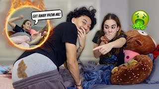 I POOPED My Pants Infront Of My GIRLFRIEND Prank *she calls my mom*