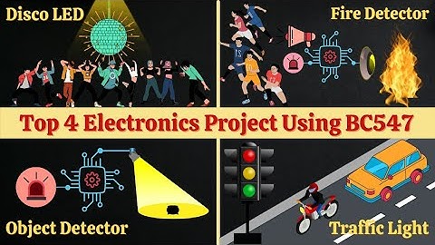 Top 4 Electronics projects using BC547 Transistor