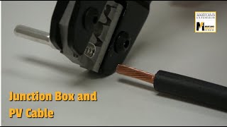 How to wire a solar junction box and assemble PV cables