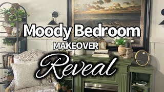 Moody Bedroom Makeover Reveal
