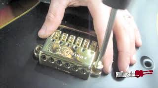 Evertune Electric Guitar Installation Work At All Music - Brian Mitts