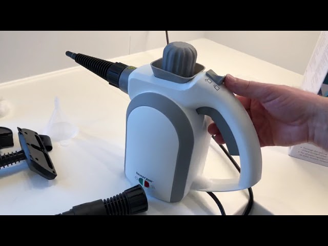 Silvercrest Hand Held Steam Cleaner SDR 1050 D1 TESTING - YouTube