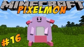 Minecraft pokemon mod!! pixelmon ep #16 -time to train up!