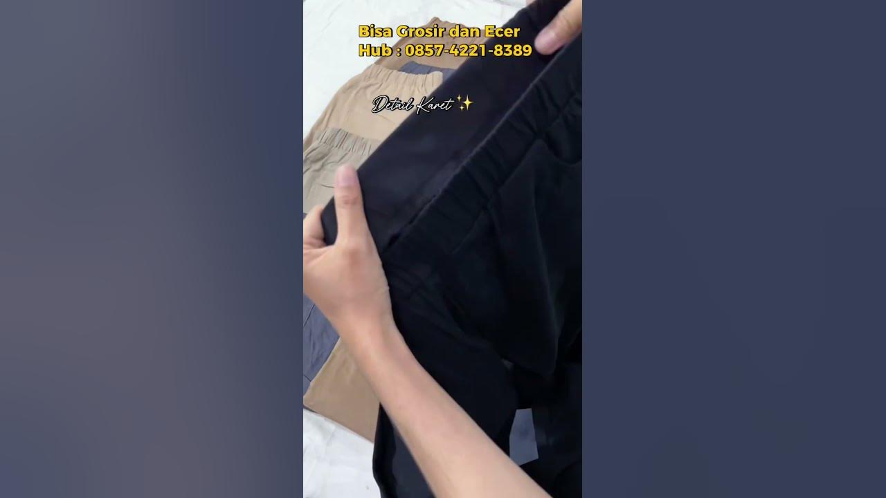 Celana Baggy Pants,muat bb jumbo #celanawanita #celanakatun #baggypants