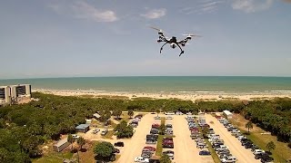 Yuneec Q500 & Q500+ In Flight Together Over Cocoa Beach Video