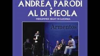 Video thumbnail of "Andrea Parodi Al di Meola - No potho reposare (A Diosa) 2004"