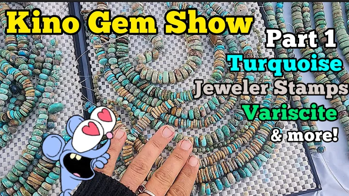 Kino Gem Show Pt.1 😍🪨💖 #tucsongemshow #gemsandminerals #crystals #gemshow #turquoise #variscite #gem