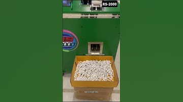 RS 2000 Straight Pre roller filling machine