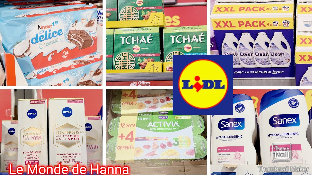 LIDL FRANCE ARRIVAGE 02-03 OFFRES FLASH PROMOS 