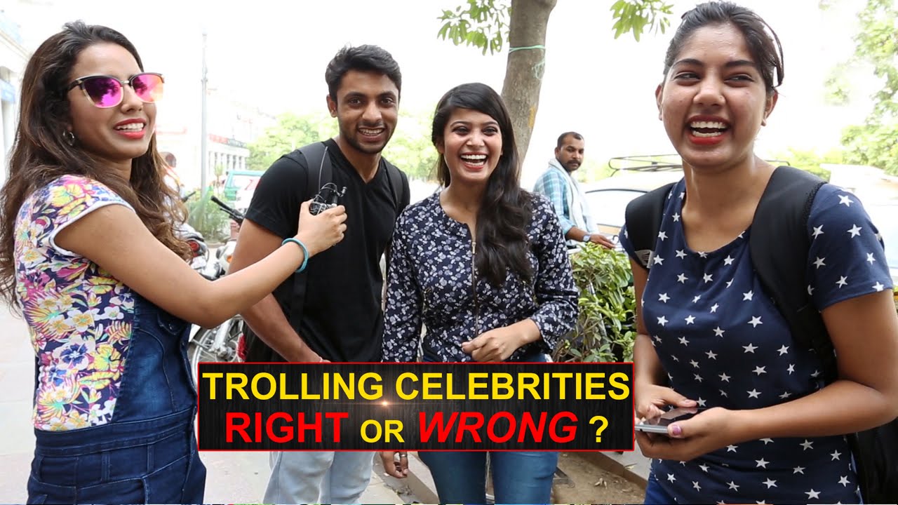 Trolling celebrities on Twitter, right or wrong?