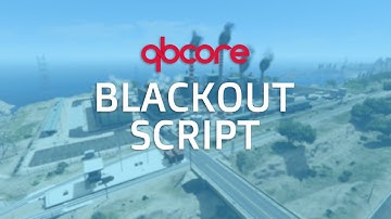 [QB-Core] Blackout Script | FiveM Showcase (FREE)