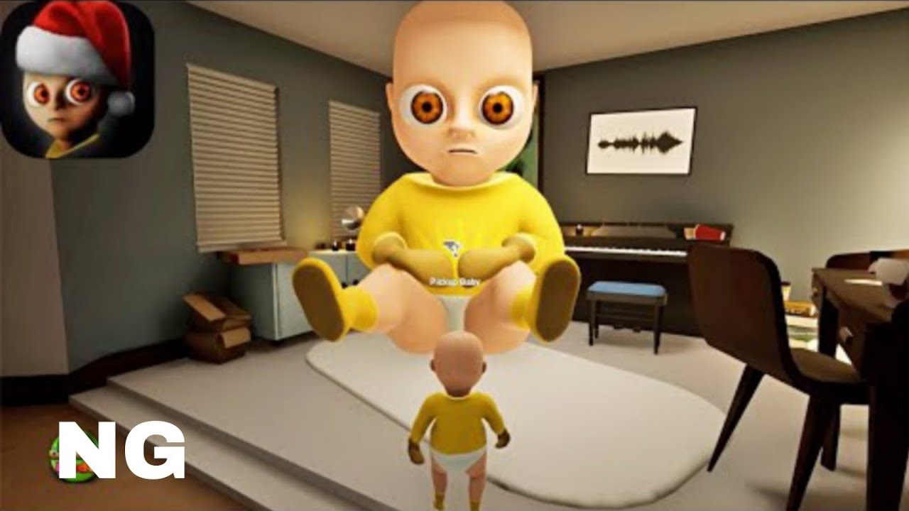 🧸Secrets SURVIVE NIGHT in MONSTER CHASE SHOCKING Endings & Baby in Yellow NEW UPDATE Crown Child