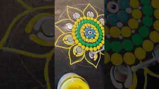 Learning every dot  step by step✨ #meditativemandalaart #art #handmade #diy #relaxing
