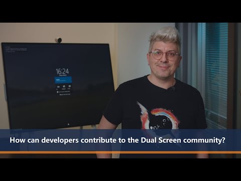 How can developers contribute to the Dual Screen community | One Dev Question