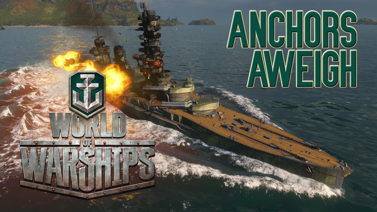 World of Warships Anchors Aweigh Broadside YouTube